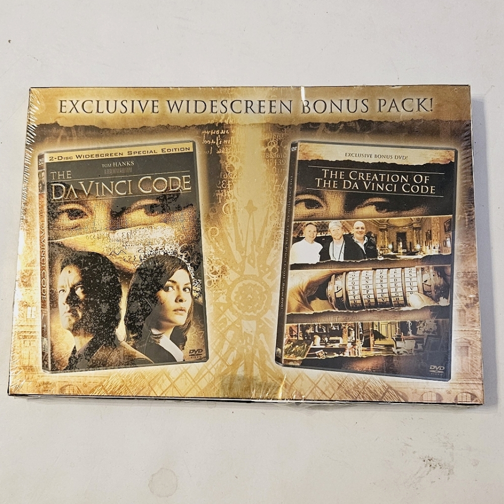 The DaVinci Code DVD 2 Disc Box Set Special Edition Tom Hanks Sealed Thriller